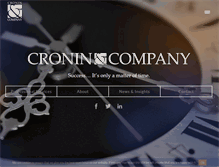 Tablet Screenshot of croninco.ie